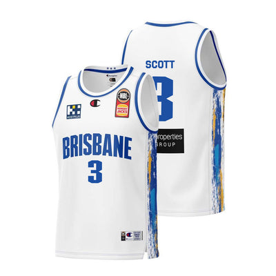Brisbane Bullets 2023/24 Away Jersey - Scott
