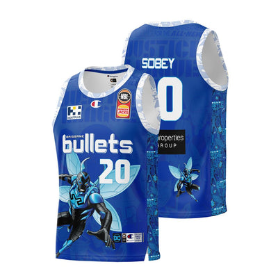 Brisbane Bullets 2023/24 DC Jersey - Sobey